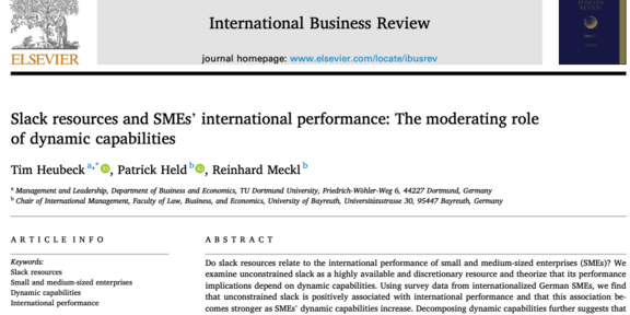 Screenshot International Business Review