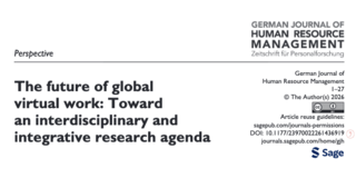 Screenshot German Journal of Human Resource Management